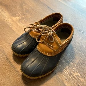 LL Bean Slip On Duck Boots